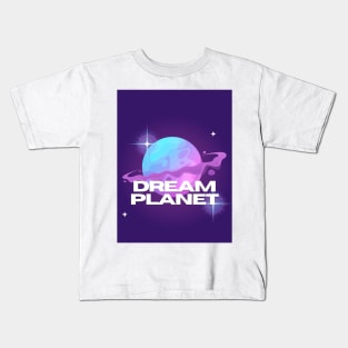 dream planet Kids T-Shirt